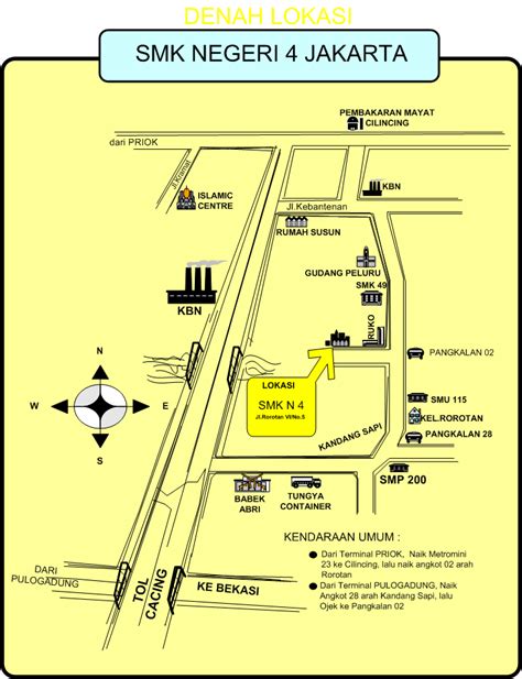 Kontak Smk Negeri 4 Jakarta