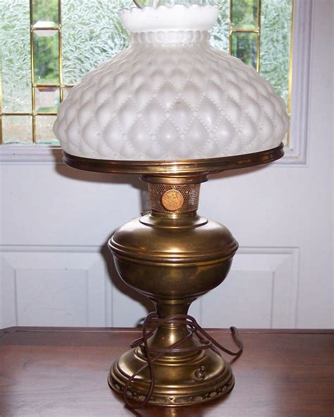 Aladdin Electrified Brass Table Lamp Lamps