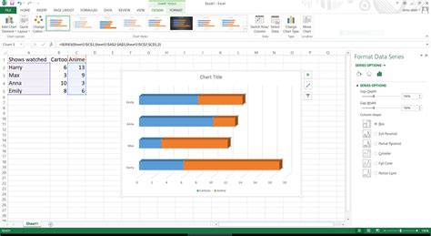 Create A Bar Chart In Excel