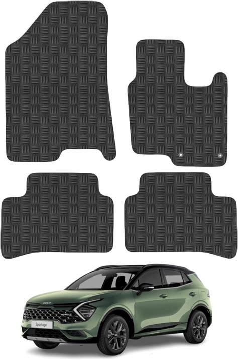 Car Mats For Kia Sportage Phev Onwards Tailored Fit Rubber Floor