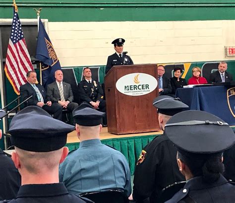 20th Class Graduates From Mercer County Police Academy Lawrenceville