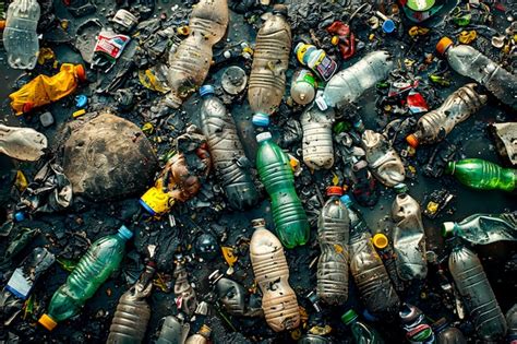 Premium Photo Colorful Plastic Bottles In A Stack For Recycling A