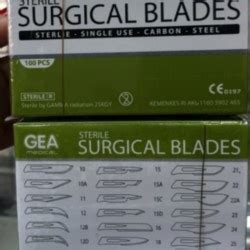 Jual Mata Pisau Bisturi Surgical Blades No No No Isi