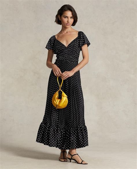 Robe longue à pois Mode femme El Corte Inglés