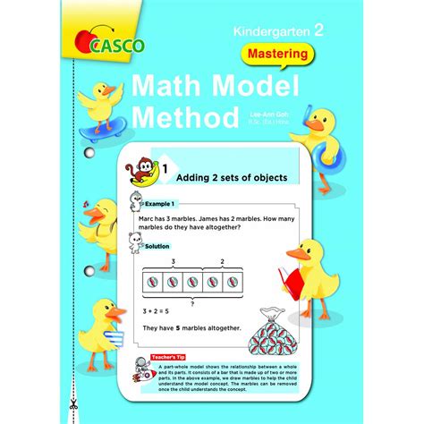 Mastering Math Model Method Kindergarten 2