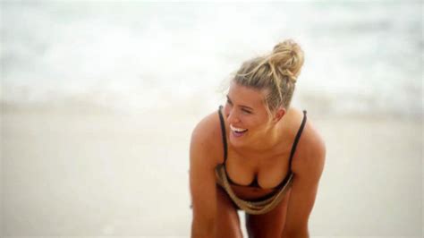 Genie Bouchard Topless Bikini Photos For Sports Illustrated Issue