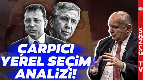 Cem Toker den Çok Çarpıcı Yerel Seçim Analizi İmamoğlu ve Yavaş