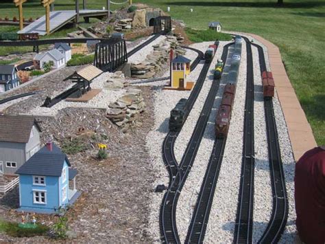 Garden railroad layouts in nj, craft projects butterflies, landscape ...