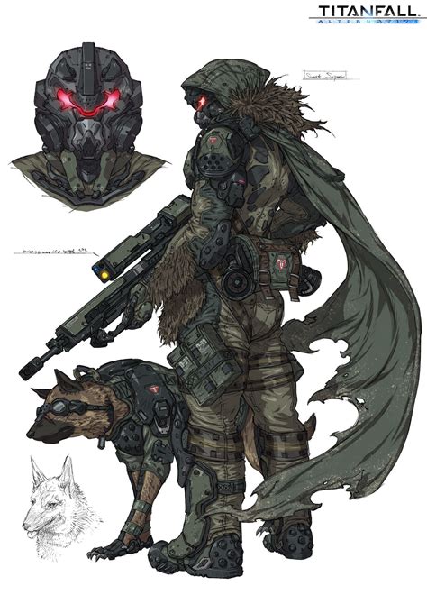 Titanfall Fan Art Wu Kim Concept Art Characters Sci Fi Concept Art