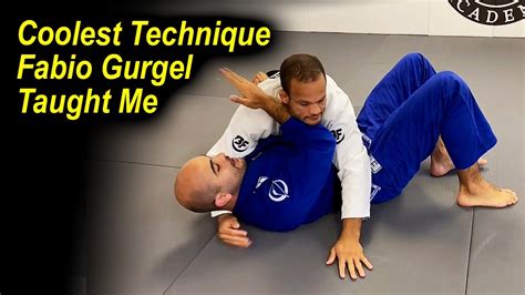 The Coolest Jiu Jitsu Technique I Learned From Fabio Gurgel YouTube