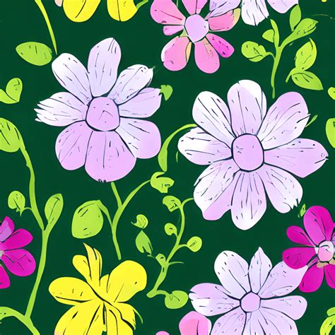 Spring Flowers Clipart · Creative Fabrica