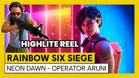 Rainbow Six Siege Neon Dawn ARUNI Gameplay YouTube