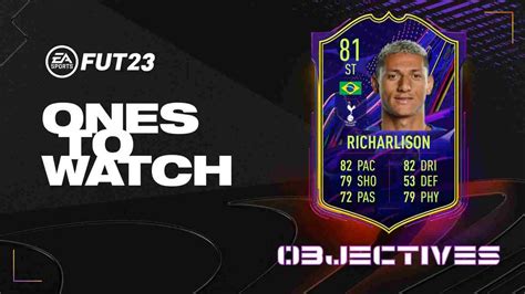 Fifa 23 How To Complete Richarlison Otw Sbc