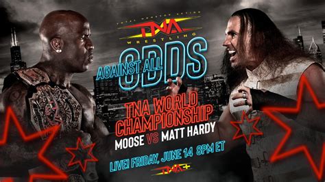 TNA Wrestling Presents Against All Odds LIVE June 14 on TNA+ – TNA ...