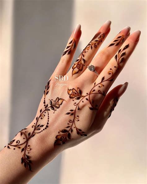 Floral Mehndi Design In 2024 Henna Tattoo Designs Hand Henna Designs