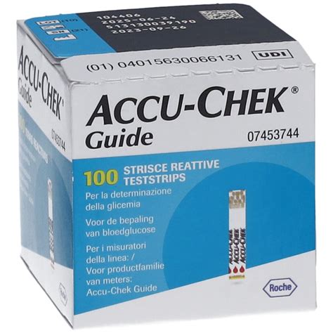 Accu Chek Guide Bandelettes R Actives Pour Glyc Mie X Pc S