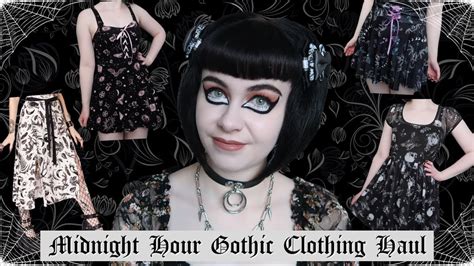 Midnight Hour Gothic Clothing Haul Summer Goth Fashion Alternative