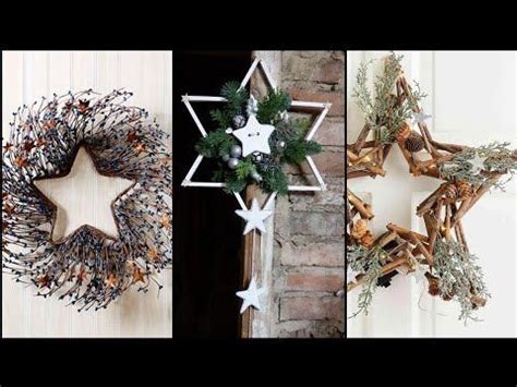 Diy Star Shape Wreath Ideas Make Your Own Star Shape Wreath For Home