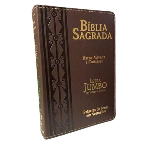 B Blia Jumbo Letra Extra Gigante Harpa Palavras De Jesus Em