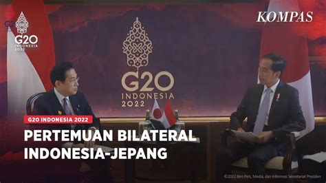 Jokowi Dan Kishida Dorong Kerja Sama Ekonomi Indonesia Jepang Youtube