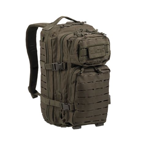 Mochila T Ctica Lts Molle Laser Cut Verde Militar Extrem