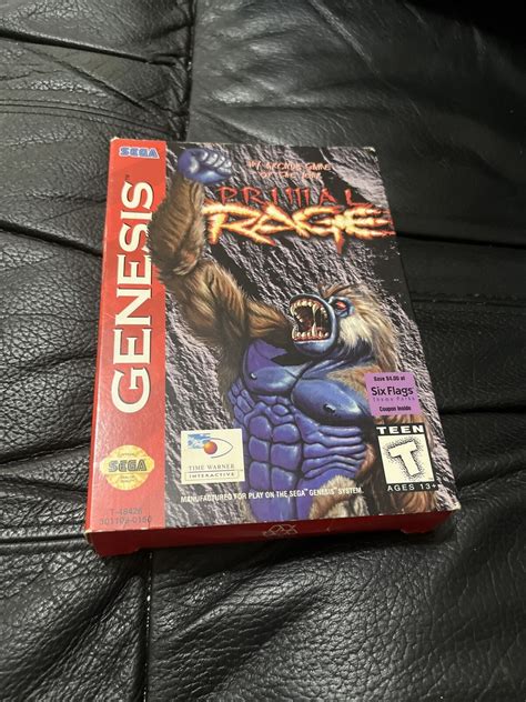 Primal Rage Sega Genesis Video Game With Box 31763108504 Ebay