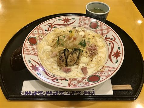 【五右衛門パスタ2019冬】和を感じる優しいパスタ「聖護院蕪おろしのクリームスープ（牡蠣・紅ズワイガニ・モッツァレラチーズ）」 風太郎の気ままログ