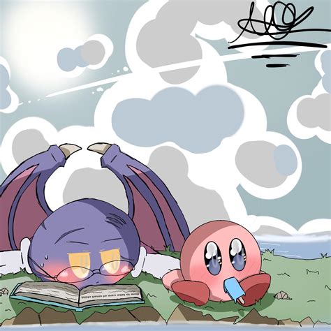 Meta Knight E Kirby Si Baciano