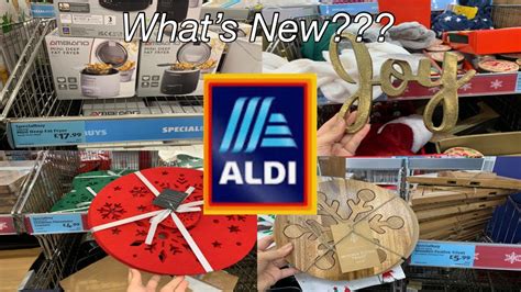 Whats New In Aldi Come Shop With Me In Aldi December Youtube