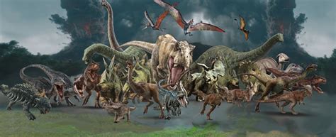 Jurassic World Fallen Kingdom Stampede by Creature-Nation on DeviantArt