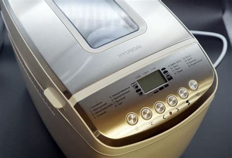 Хлебопечь Hyundai HYBM-M0815: неплохая модель для домашнего хлебопёка ...