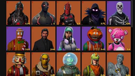 Fortnite Un Site Permet De Noter Les 126 Skins Fortnite GAMEWAVE