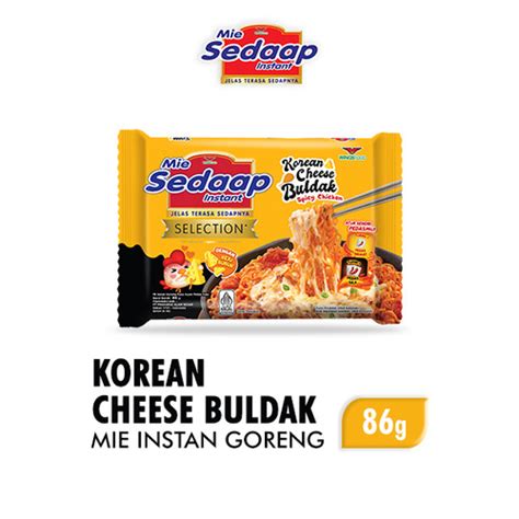 Promo Sedaap Mie Instan Goreng Korean Cheese Buldak Gr Wings