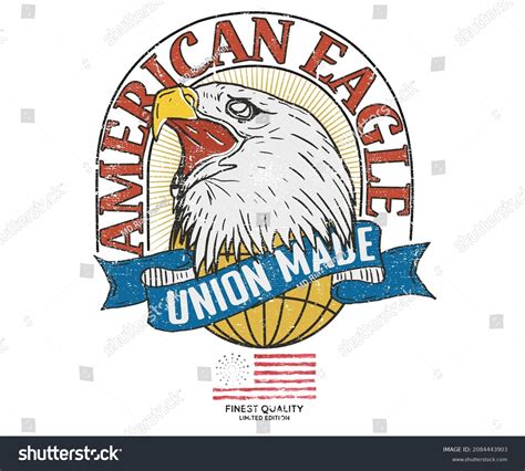 American Eagle Vector T Shirt Design Stock Vector (Royalty Free) 2084443903 | Shutterstock