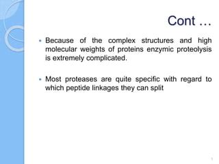 Proteolytic enzymes | PPT