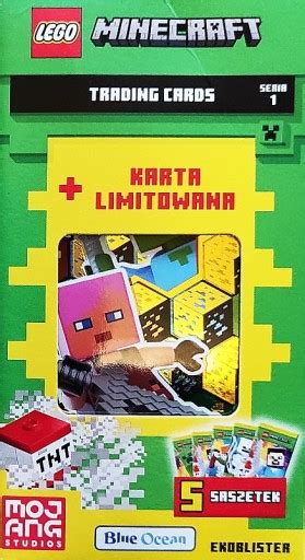 Karty Lego Minecraft Tcc Ekoblister Blister