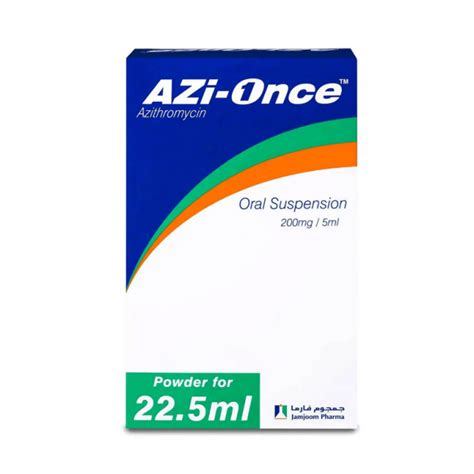 Azi Once 200 Mg 5 Ml Suspension 22 5 Ml