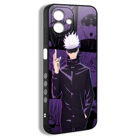 Чехол на Infinix Hot i Годжо Сатору Магическая битва аниме Сатору Годжо красивый эстетика