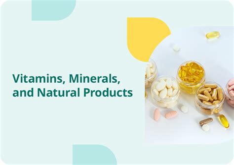 Vitamins, Minerals, and Natural Products| Rexall