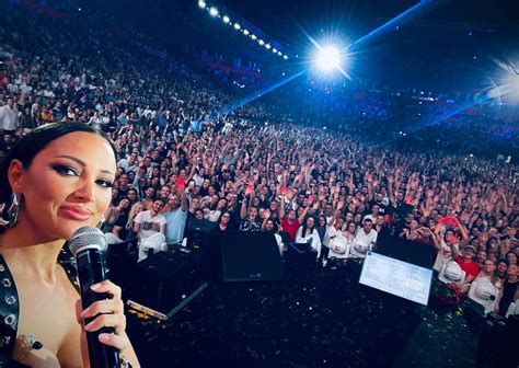 The Singer Aleksandra Prijovic with Sold-Out Concert Arenas