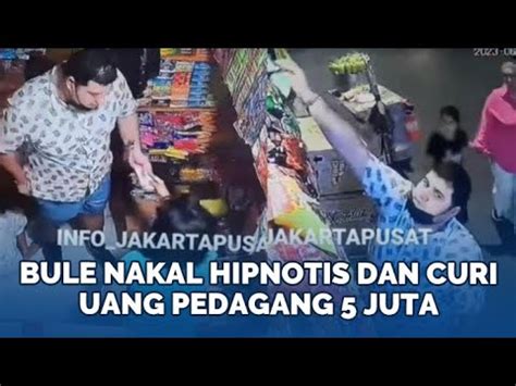 Pedagang Kelontong Jadi Korban Hipnotis Bule Bandal Dengan Modus Nukar