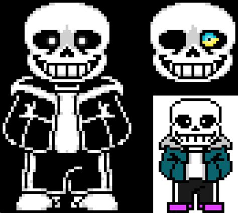 Pixilart - Undertale sans sprite V13 by WindowVista