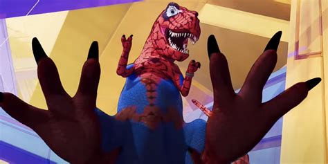 Across The Spider Verse Who Is The Dinosaur Spider Man