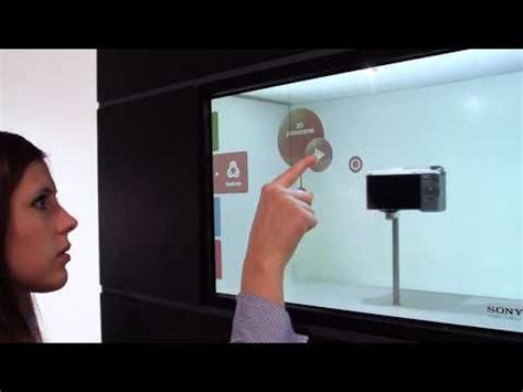 53 Interactive Transparent LCD Showcase YouTube Interactive