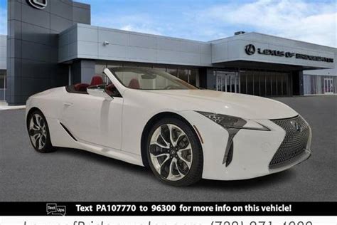 New Lexus LC 500 Convertible for Sale in Rochester, NY | Edmunds