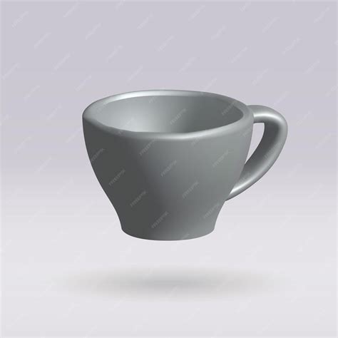 Premium Vector Glass Cup Isolated Vector 3d Icon Glass Cup 3d