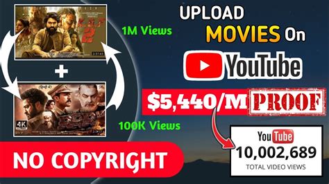 How To Upload Movies On Youtube Without Copyright Copy Paste Work