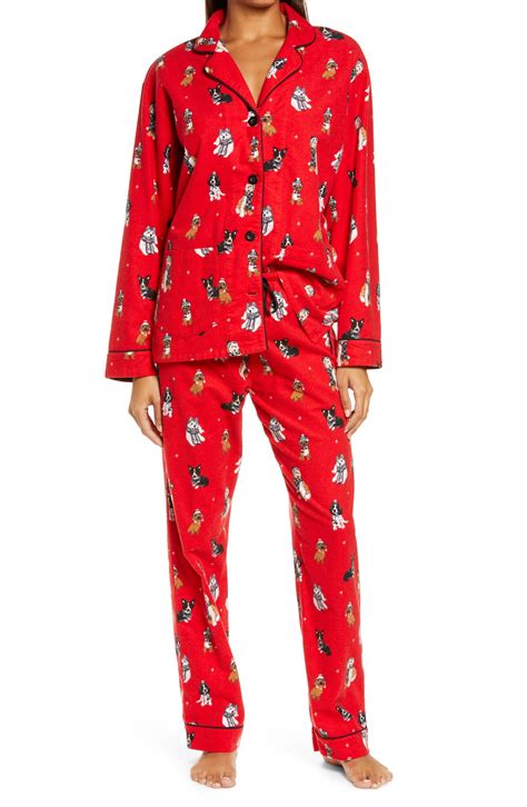 Pj Salvage Flannel Pajamas In Red Lyst