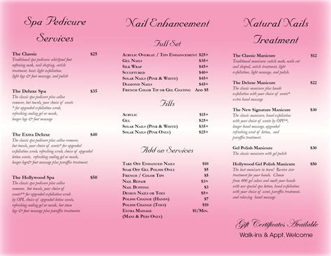Hair Nail Spa Printing