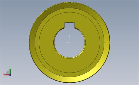 451 3m同步带轮solidworks 2018模型图纸下载 懒石网